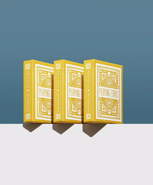 Изображение товара Игральные карты Art Of Play Dkng Yellow Wheel / AOP007