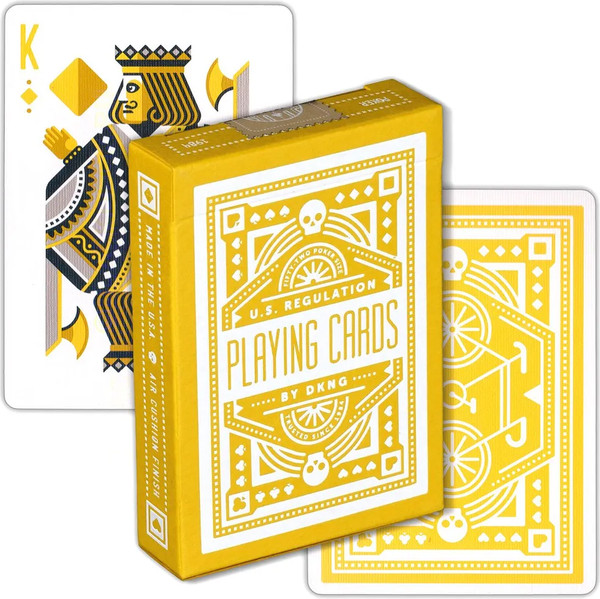 Изображение товара Игральные карты Art Of Play Dkng Yellow Wheel / AOP007