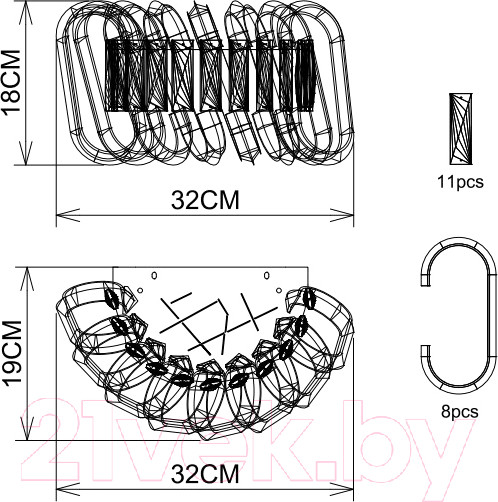 Изображение товара Бра Arte Lamp Megan 7568/18 AP-2