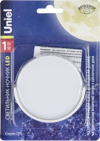 Изображение товара Ночник Uniel DTL-316 / UL-00007053 (белый)