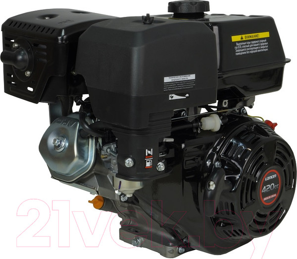 Изображение товара Двигатель бензиновый Loncin G420F конусный вал 105.95мм (L Type)