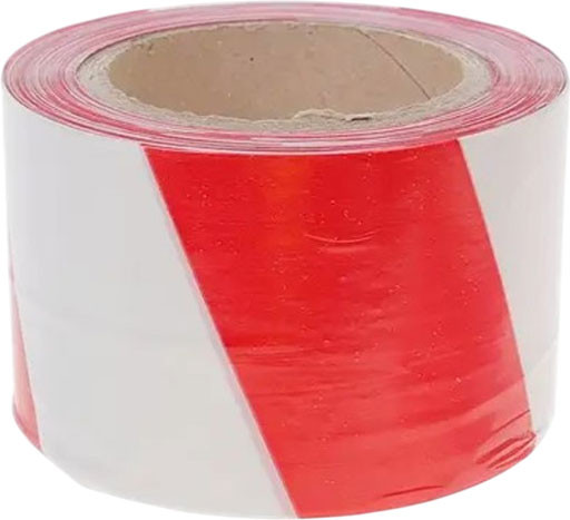 Изображение товара Лента сигнальная Howard Оградительная (50ммx150м, красный/белый)