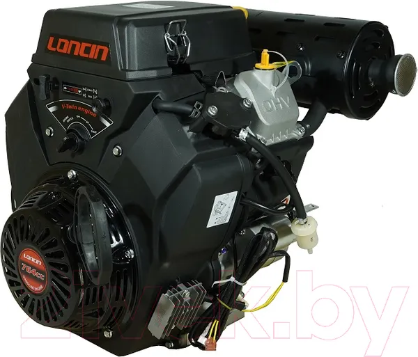 Изображение товара Двигатель бензиновый Loncin LC2V80FD H Type (V-образн 764см куб D25мм 20А)