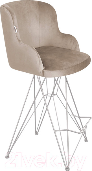 Изображение товара Стул барный Sheffilton SHT-ST39/S66-1 (латте/хром лак)