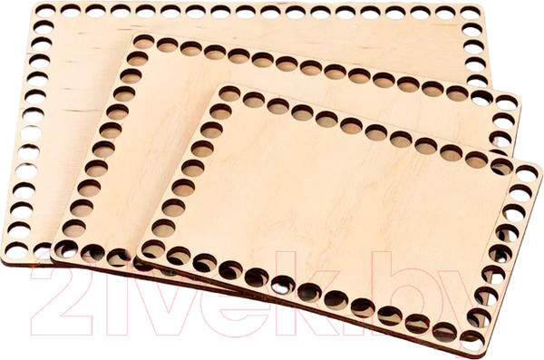 Изображение товара Набор заготовок для творчества Woody Хэнд мэйд Прямоугольные / 06213