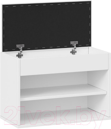 Изображение товара Тумба в прихожую ТриЯ Лайт для обуви тип 1 (белый глянец)