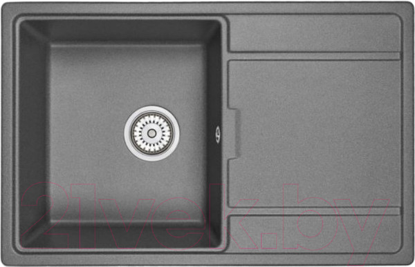 Изображение товара Мойка кухонная GRANULA GR-7804 (графит)