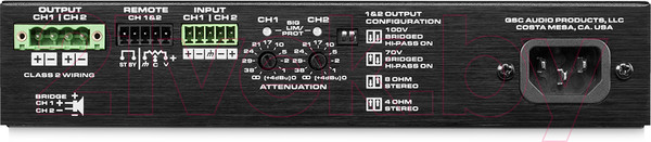 Изображение товара Трансляционный усилитель QSC SPA2-200