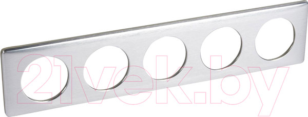 Изображение товара Рамка для выключателей и розеток Legrand Celiane 68930 (алюминий)
