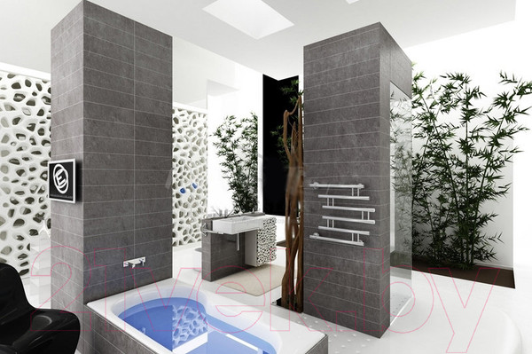 Изображение товара Полотенцесушитель водяной НИКА ПМ-4 50x60 / 590560200 (без полки)