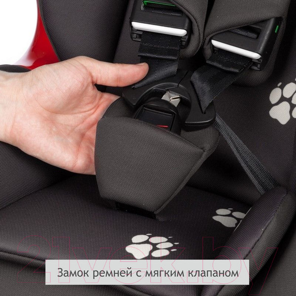 Изображение товара Автокресло Siger Диона Animals Панда (серый/бежевый)