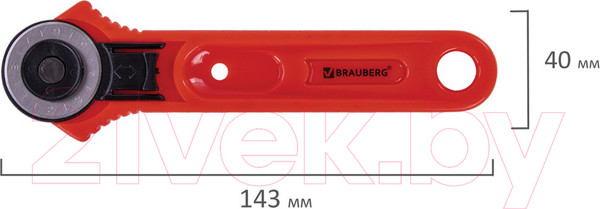 Изображение товара Нож канцелярский Brauberg 238090