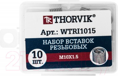 Изображение товара Набор резьбовых  вставок Thorvik WTRI1015