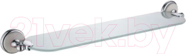 Изображение товара Полка для ванной Ekko E3107 (хром/серый)