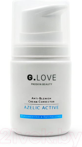 Изображение товара Крем для лица G.Love Anti-Blemish Cream Corrector AzeLic Active Против несовершенств (50мл)