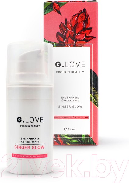 Изображение товара Крем для век G.Love Eye Radiance Concentrate Ginger Glow Концентрат для сияния кожи (15мл)