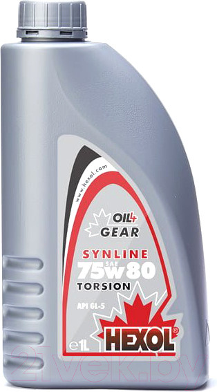 Изображение товара Трансмиссионное масло Hexol Synline Torsion 75W80 / UL631 (1л)