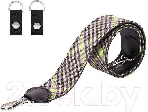 Изображение товара Плечевой ремень для сумки O bag SHOUGK01TESFF606  (ярко желтый/черный)