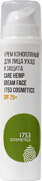 Изображение товара Крем для лица 1753 Cosmetics Care Hemp Cream face Конопляный Защита (50мл)