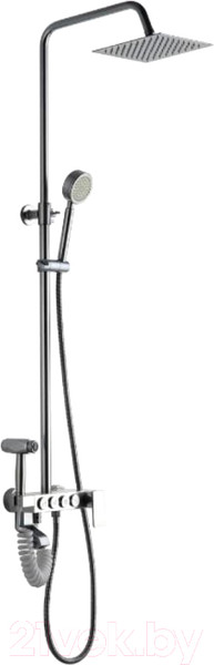 Изображение товара Душевая система со смесителем Ekko E2406-22 (серый)