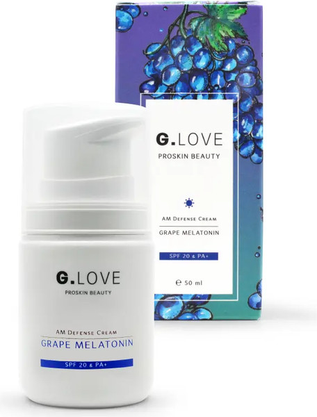 Изображение товара Крем для лица G.Love AM Defense Cream Grape Melatonin SPF20 Дневной защитный (50мл)