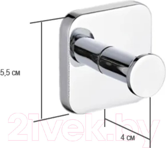 Изображение товара Крючок для ванной Ekko E1405-1