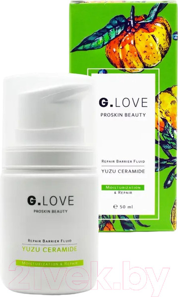 Изображение товара Крем для лица G.Love Repair Barrier Fluid Yuzu Ceramide Барьерный крем-флюид (50мл)