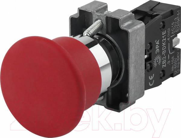 Изображение товара Кнопка на DIN-рейку ЭРА BBG71-BC-K04E LAY5-BC42 / Б0045643