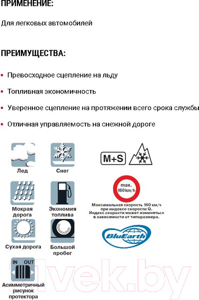 Изображение товара Зимняя шина Yokohama IceGuard Studless iG50+ 185/65R15 88Q