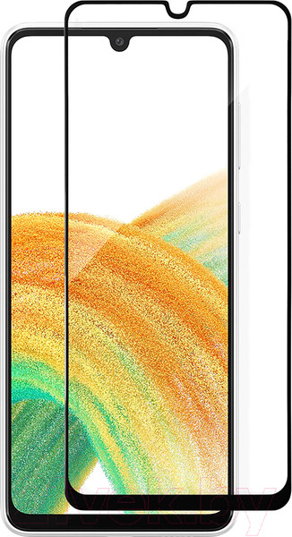 Изображение товара Защитное стекло для телефона VLP 2.5D для Galaxy A33 5G / vlp-S25D-A33 (черная рамка)