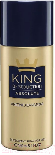 Изображение товара Дезодорант-спрей Antonio Banderas King Of Seduction Absolute (150мл)