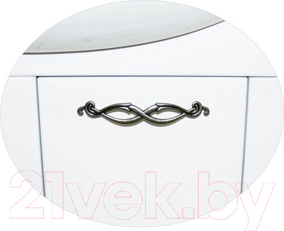 Изображение товара Шкаф с зеркалом для ванной СанитаМебель Джаст 12.650 (левый)