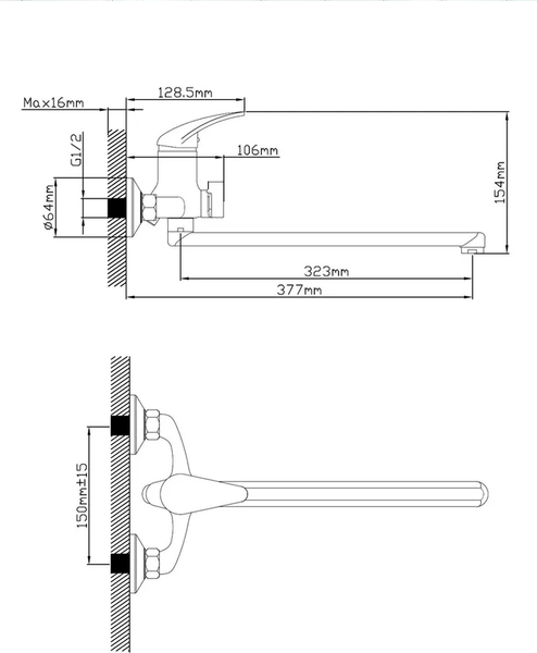 Изображение товара Смеситель Cronwil CD038-22