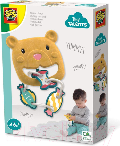 Изображение товара Развивающая игрушка SES Creative Tiny Talents Накорми медвежонка / 13117