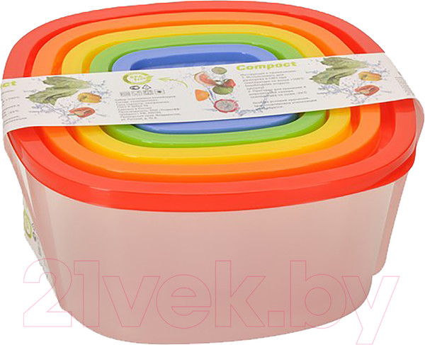 Изображение товара Набор контейнеров Good&Good Comp / 5101 (5шт)