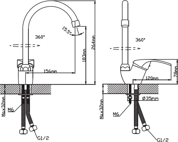 Изображение товара Смеситель Cronwil CD040-51