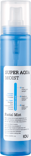 Изображение товара Спрей для лица Welcos IOU Super Aqua Moist Facial Mist (120мл)