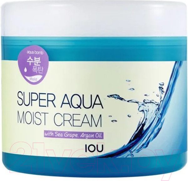 Изображение товара Крем для лица Welcos IOU Super Aqua Moist Cream (300мл)