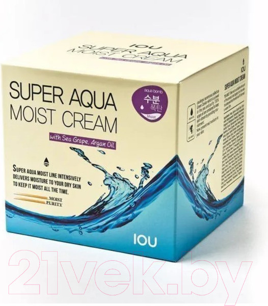 Изображение товара Крем для лица Welcos IOU Super Aqua Moist Cream (300мл)