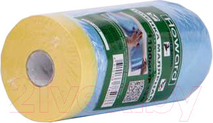 Изображение товара Пленка строительная Howard С малярной клейкой лентой Masking Film (1.1x33м)