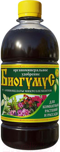 Изображение товара Удобрение Фаско Биогумус для комнатных и рассады (1л)