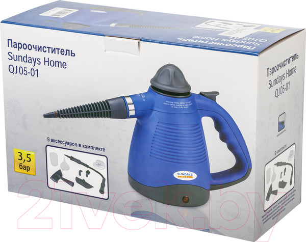 Изображение товара Пароочиститель Sundays Home QJ05-01 (желтый)