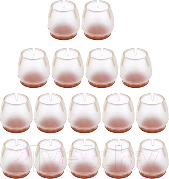 Изображение товара Набор накладок защитных для мебели Sipl AG562F (16шт)