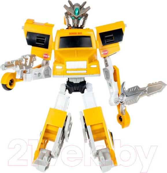 Изображение товара Робот-трансформер Bondibon Автобус / ВВ5737 (желтый)