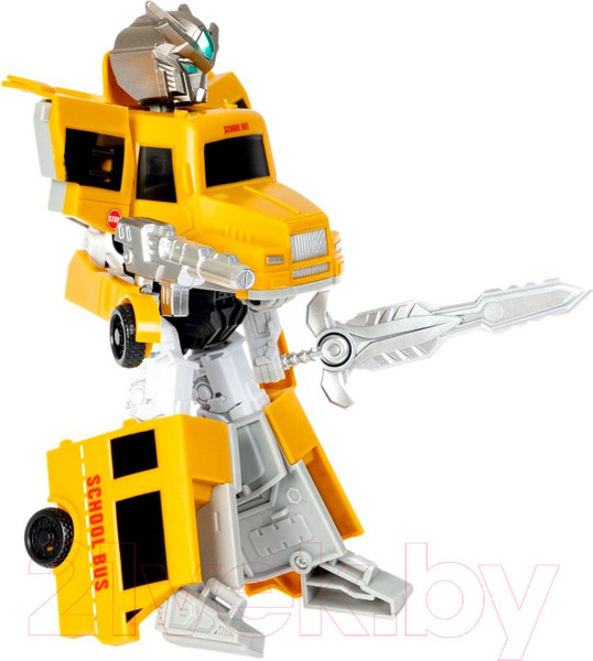 Изображение товара Робот-трансформер Bondibon Автобус / ВВ5737 (желтый)
