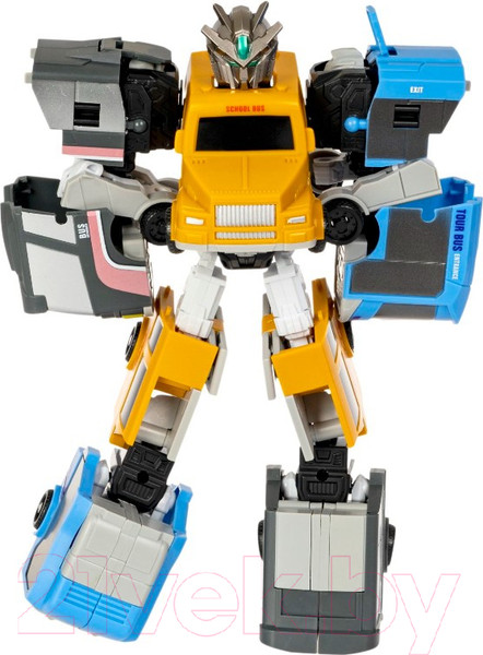 Изображение товара Робот-трансформер Bondibon Автобус / ВВ5737 (желтый)