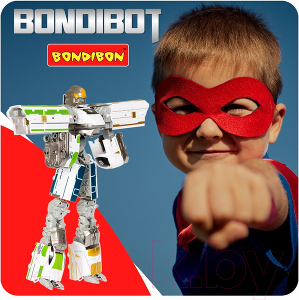 Изображение товара Робот-трансформер Bondibon Робот-поезд / ВВ5740 (коричневый)