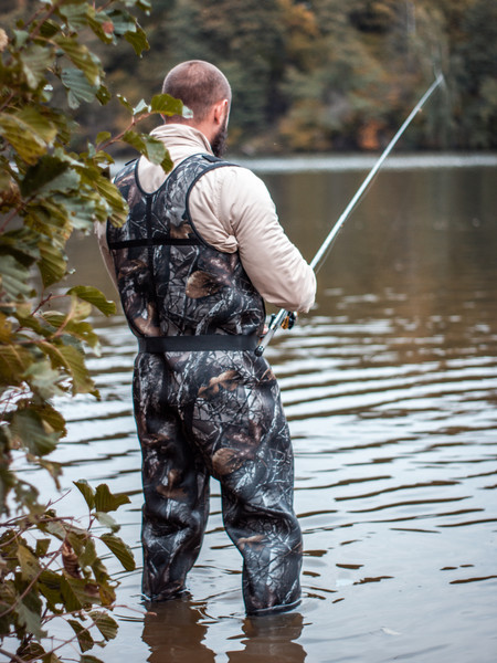 Изображение товара Вейдерсы для охоты и рыбалки FortMen Неопрен ЭВА 34 Камо дуб/ 34(СЕ)1500НПР (р-р 44, 56-58)