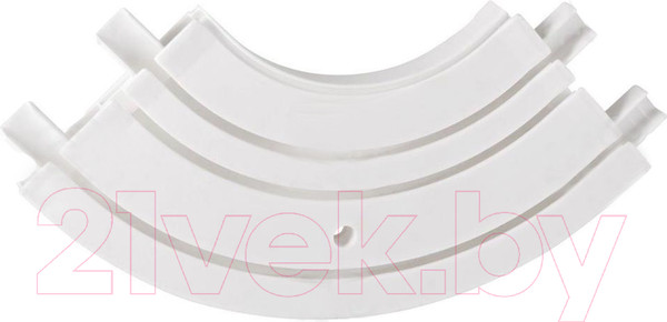 Изображение товара Эркерный соединитель для карниза АС ФОРОС Л Трехрядный внутренний / 4812634014102