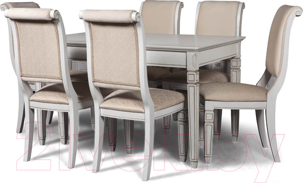 Изображение товара Стул Гомельдрев Бристоль ГМ 3019 Дуб (Italia-02/белый дуб/патина)